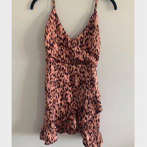 Cheetah Cocktail Dress